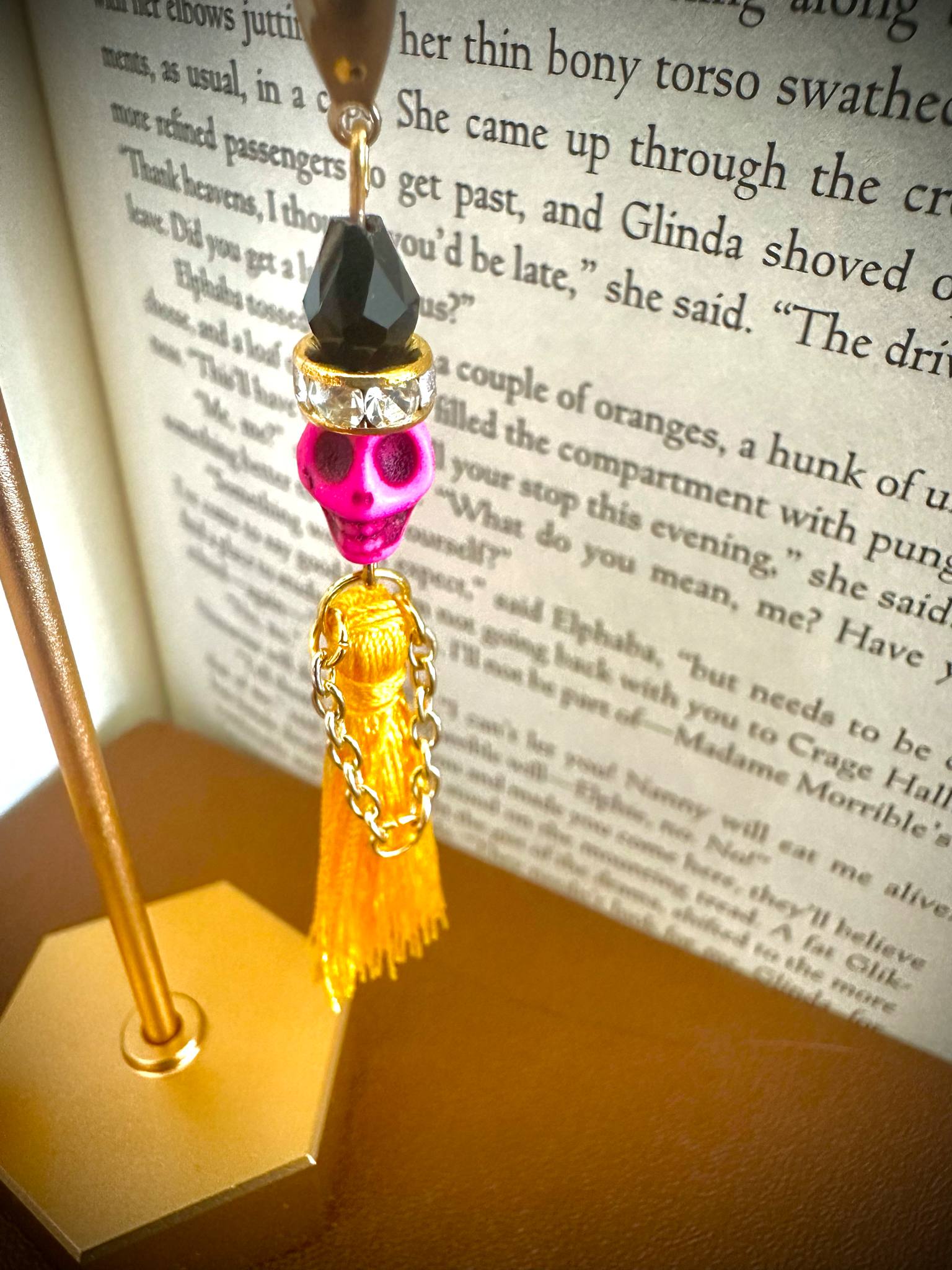 Pink Voodoo Lady Earrings